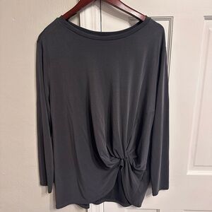 Gray Women's Top